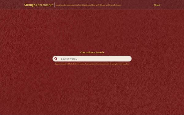 StrongsConcordance.org